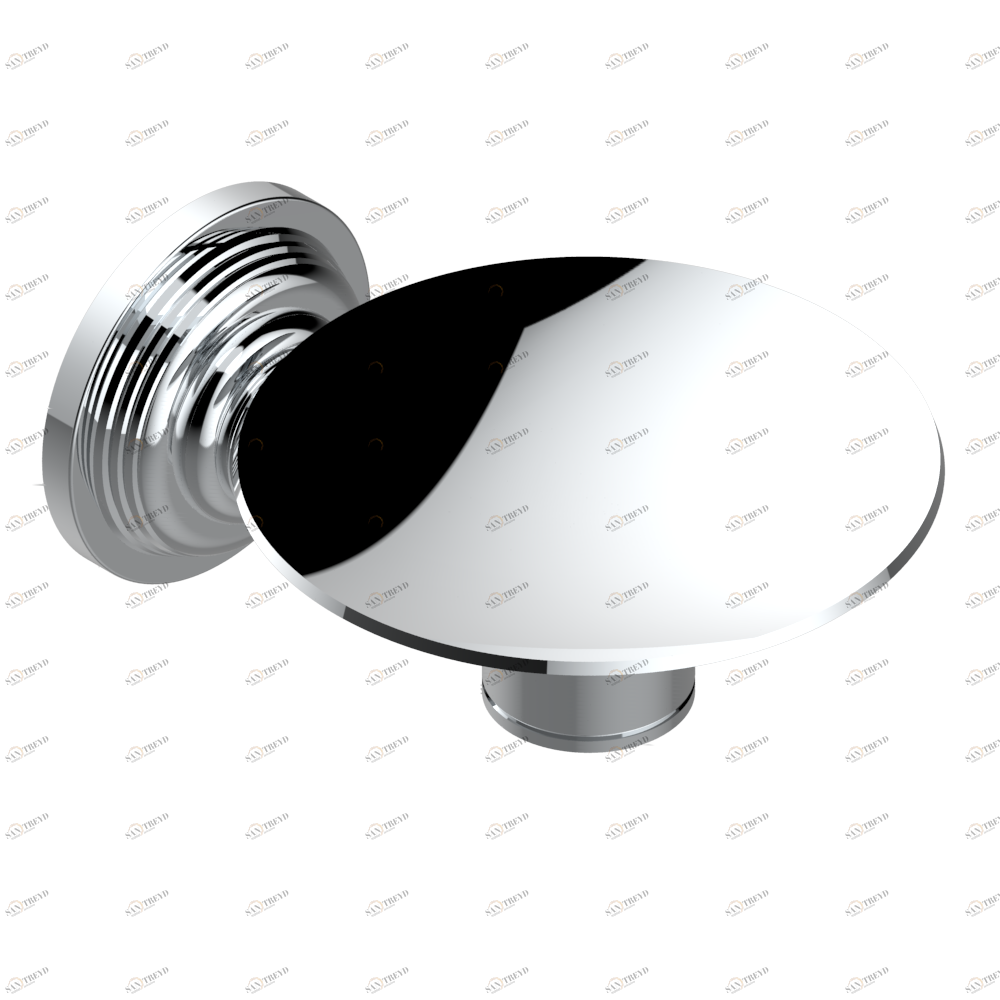 U9A-546 Мыльница настенная Ø 100 мм Thg-paris West Coast с металлическими ручками-крестиками Хром U9A-546 CAT.A