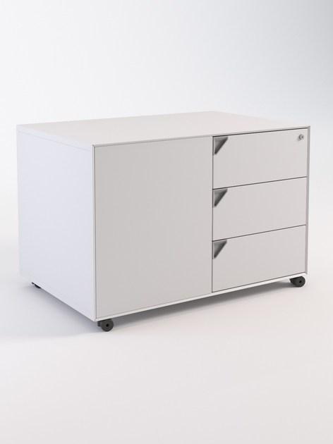 Steelbox by Metalway Низкий офисный ящик для хранения из листового металла с замком Joint sun-id-1428949 - Вид №13