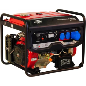 Генератор бензиновый Elitech СГБ8000E, 6.5кВт 87404140 STLM-2178300