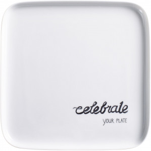 207744A69777C Ароматизированные моменты трей квадратные 24x24 см праздновать свою тарелку Kahla-porzellan