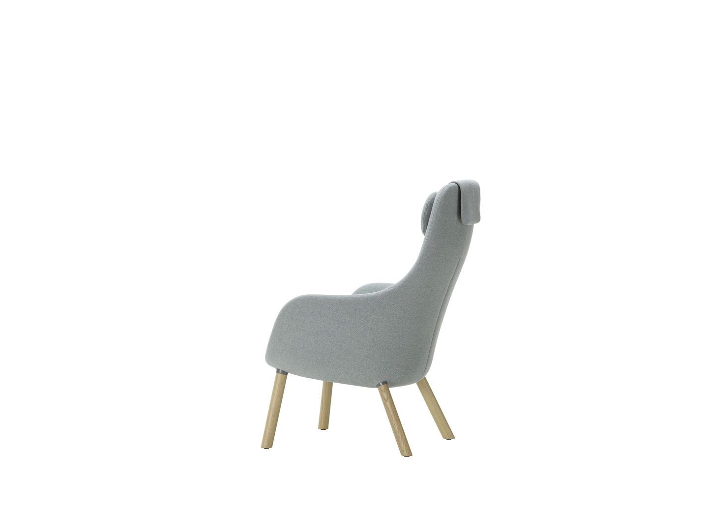 Тканевое кресло с подголовником VITRA HAL Lounge ARCH-00081015 - Вид №41