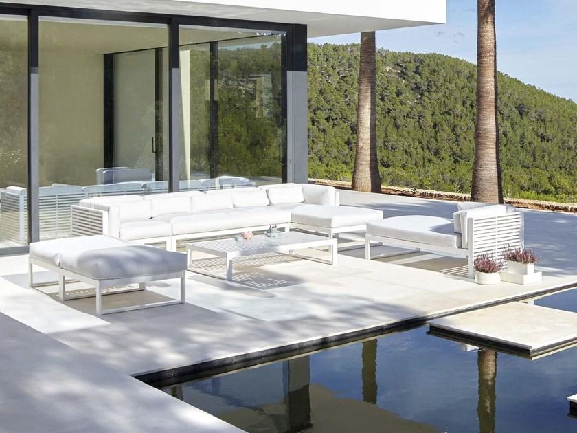 GANDIABLASCO Прямоугольный журнальный столик из алюминия Dna sun-id-1480362 - Вид №9