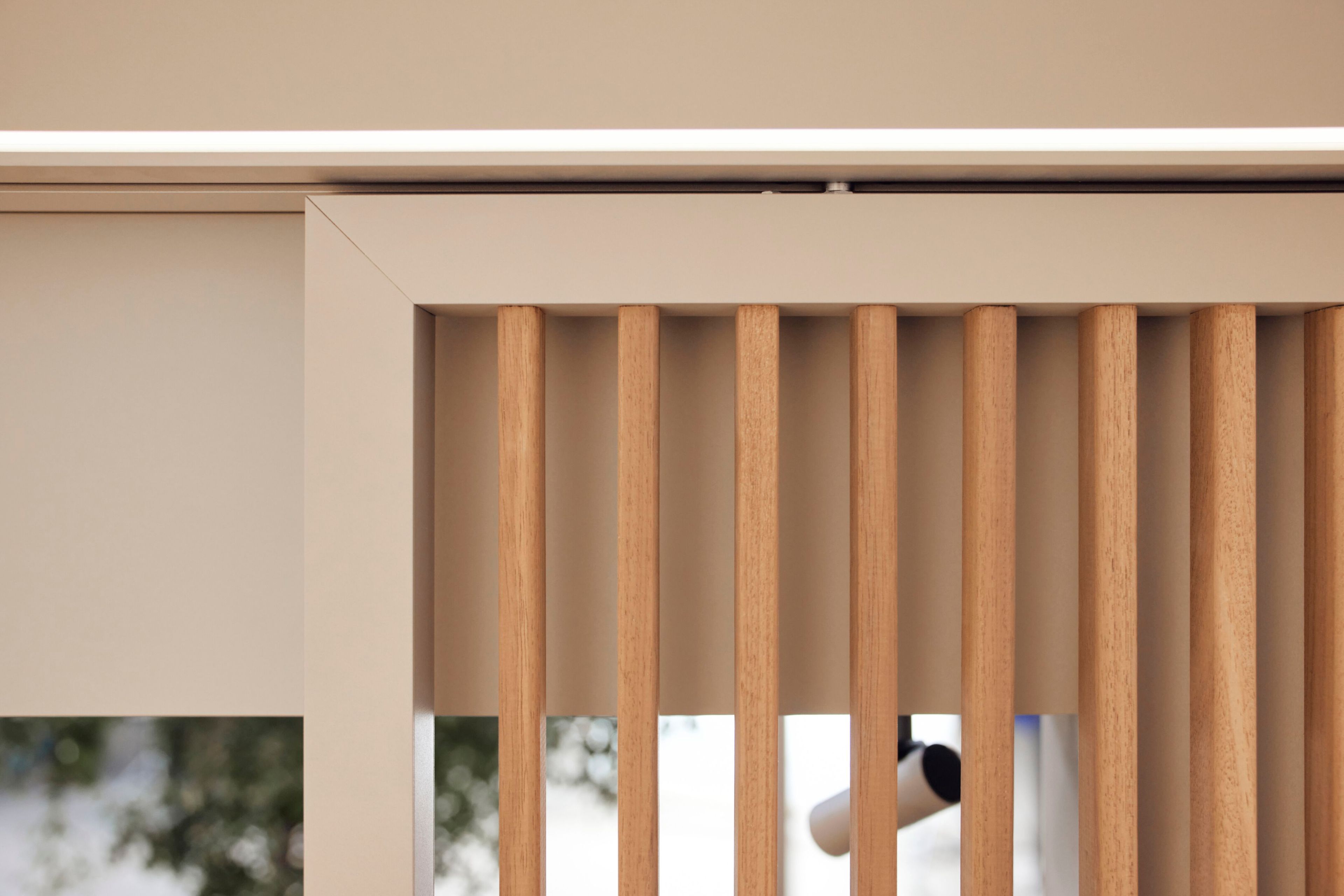 Биоклиматическая пергола из алюминия RENSON AMANI ARCH-00088100 - Вид №8