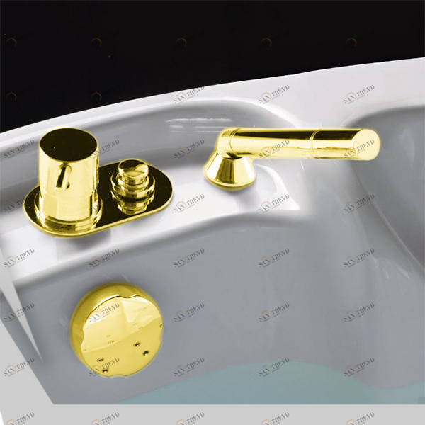 Смеситель для ванны Gruppo Treesse MIX-G золотой Дополнительные Опции MIXG