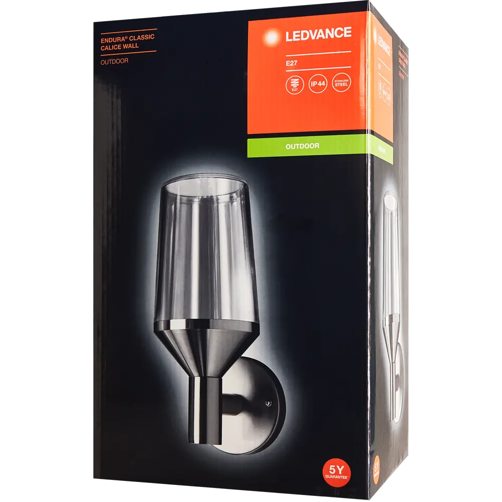 Светильник уличный настенный Ledvance Endura Classic Calice 60 Вт IP44 цвет серый STLM-2101515 - Вид №4