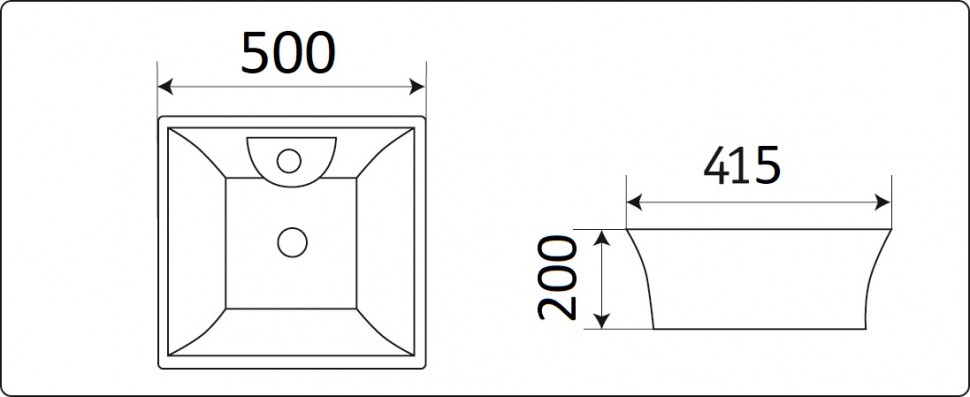 9108 Умывальник LAB.Space N - Вид №1