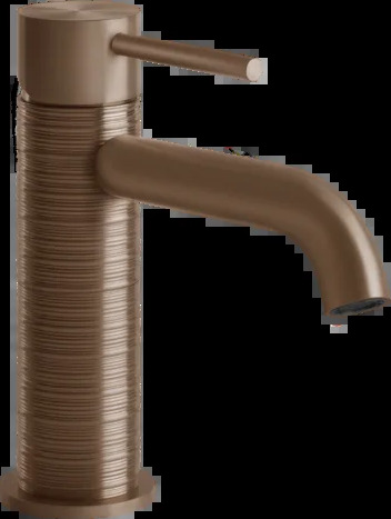 Смеситель для умывальника 54302 708 Gessi Gessi316 МЕДНЫЙ МАТОВЫЙ PVD