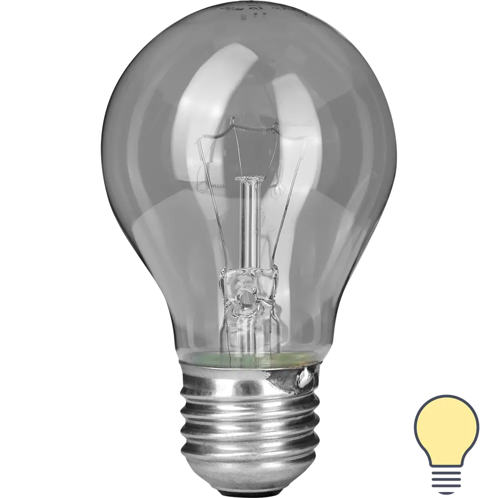 Лампа накаливания Orbis Е27 230 В 95 Вт груша прозрачная 1260 лм Santreyd STLM-2211921