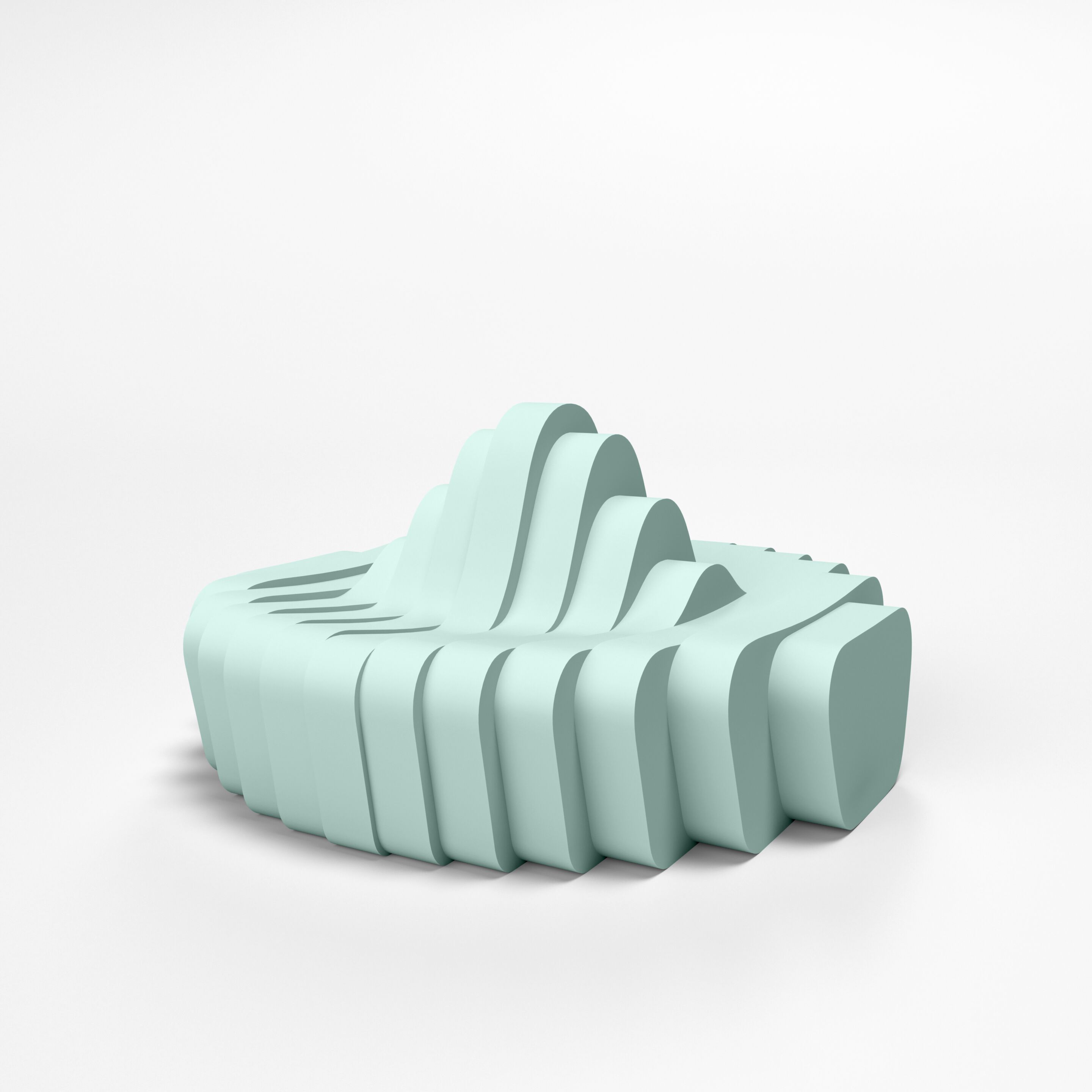 Двусторонний диван с покрытием из пенопласта SIXINCH Cliffy ARCH-00021122 - Вид №10