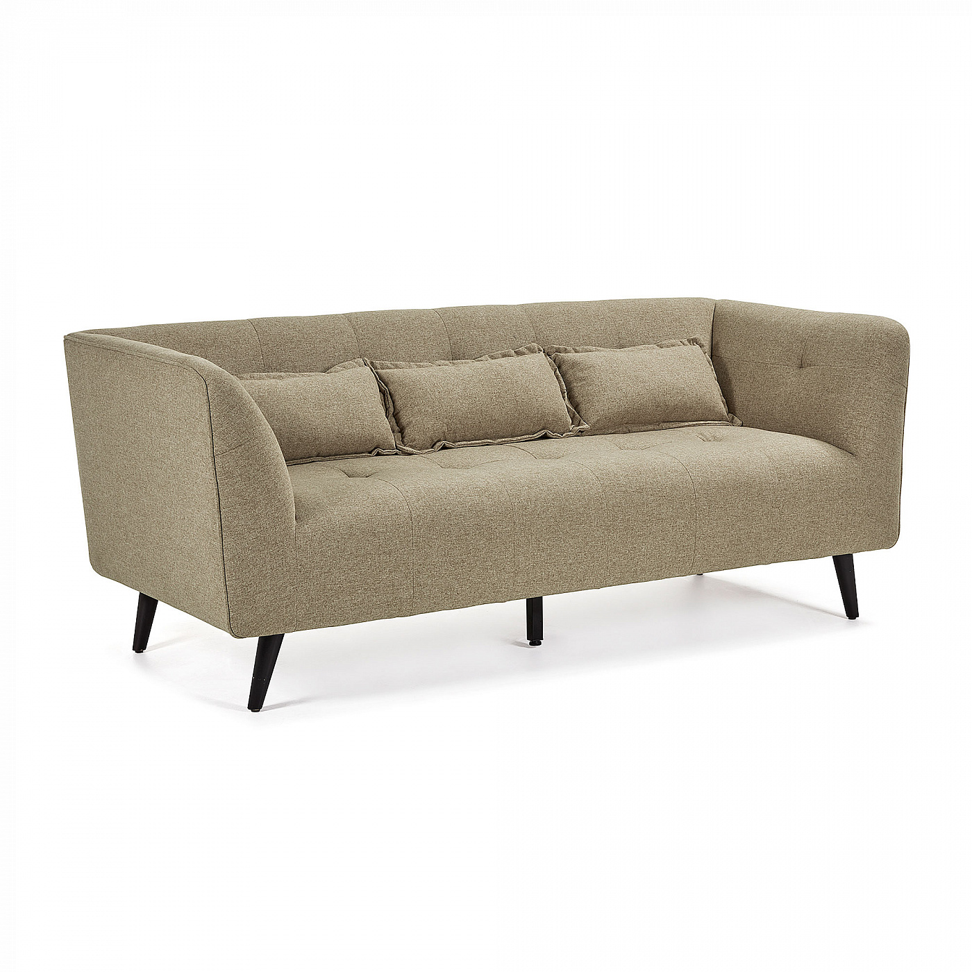 069446 Диван 3х местный коричневый La Forma Saffron  - Вид №3