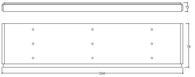 Water Evolution Настенная мыльница из нержавеющей стали Lapa sun-id-1357220 - Вид №1