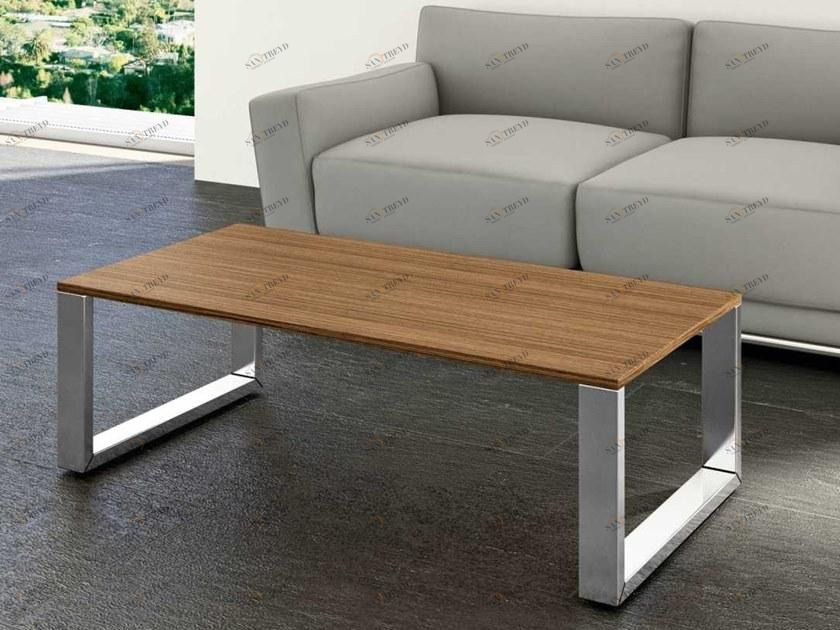 Bralco Прямоугольный нижний стол из орехового дерева Loopy sun-id-1438765