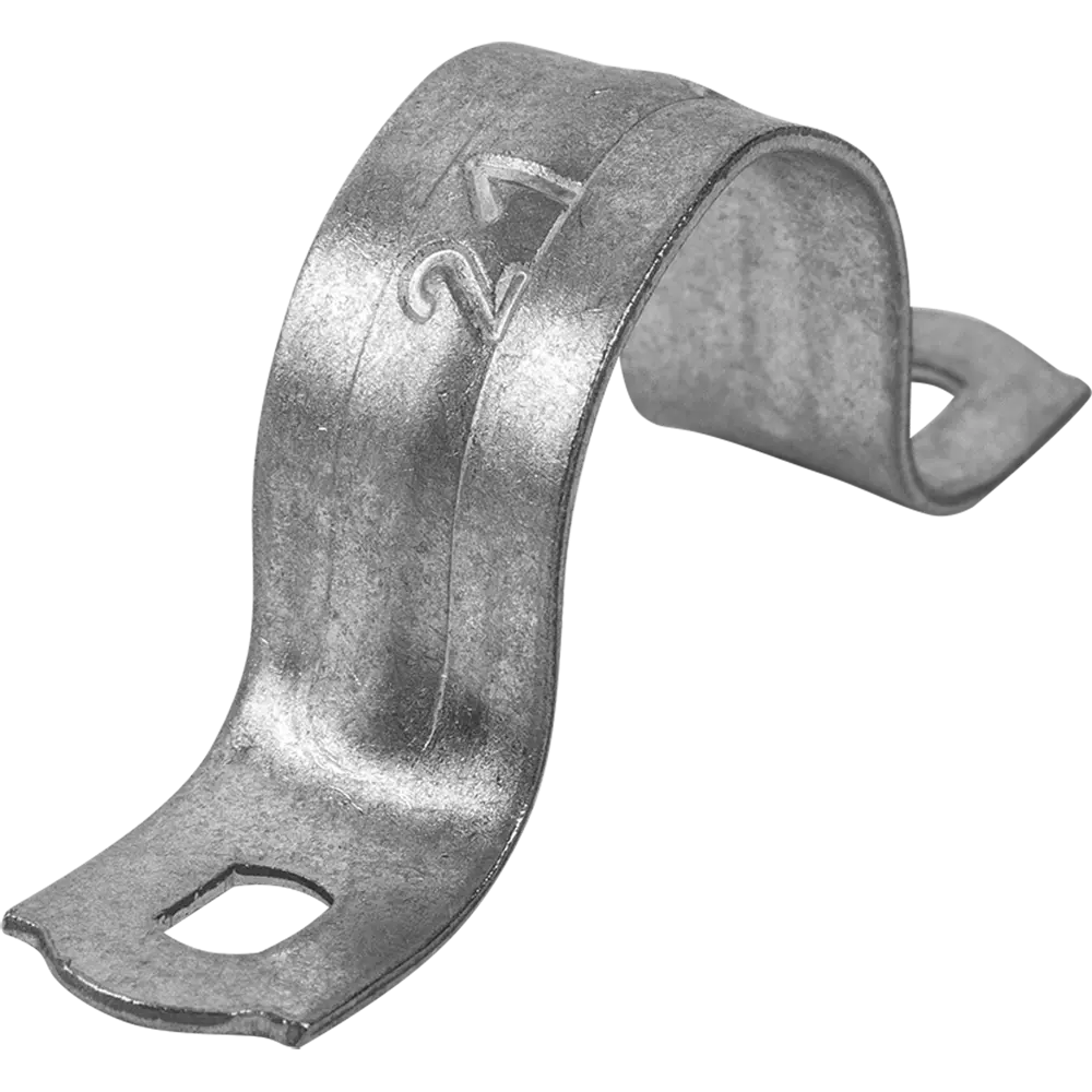 Скоба двухлапковая IEK D18 мм оцинкованная 10 шт. 18550537 STLM-2063146 Santreyd 