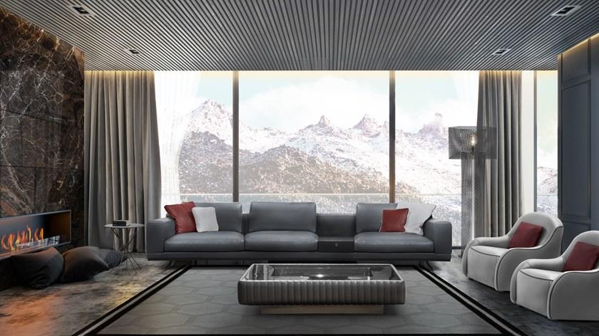 Tonino Lamborghini Casa 3-х местный диван с вещевым ящиком Sarthe sun-id-1393110 - Вид №3