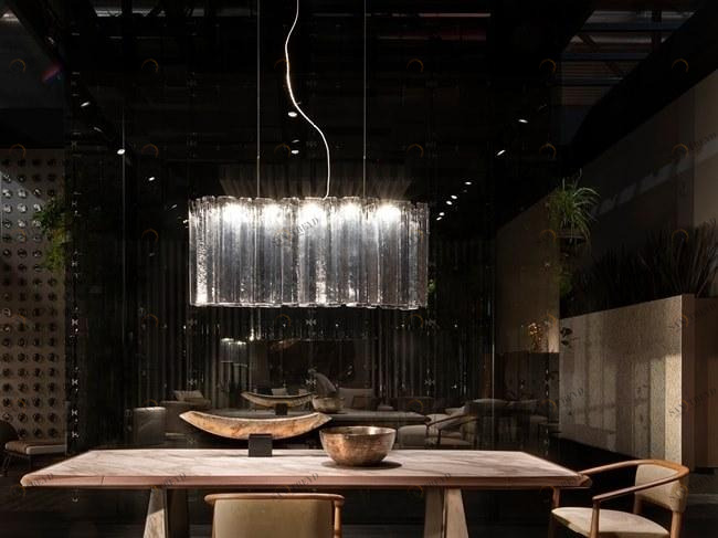 Giorgetti Подвесной светильник из стекла Swords 45570-45572 