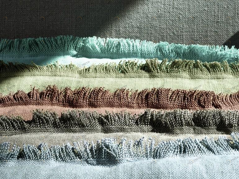 Élitis Однотонная льняная обивочная ткань sun-id-1471987