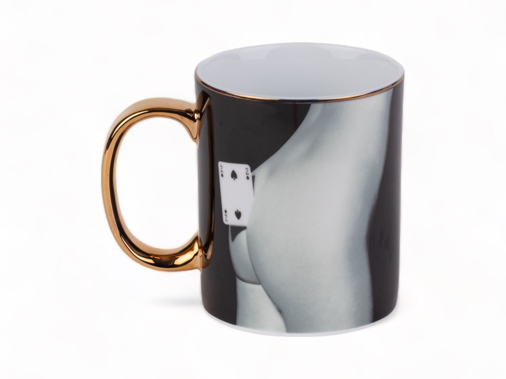 Фарфоровая кружка Seletti Seletti пользуется туалетной бумагой ARCH-00033399 - Вид №1