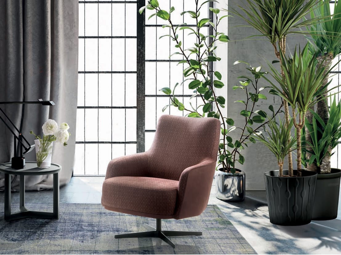 Тканевое вращающееся кресло Marac CANDY ARCH-00130967