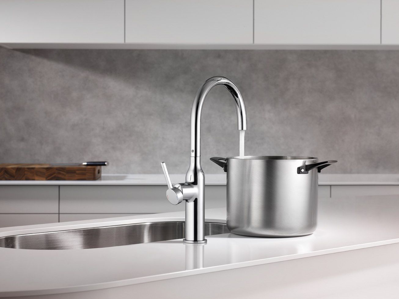 Смеситель для кухни с поворотным изливом KWC SIN ARCH-00051934 - Вид №13