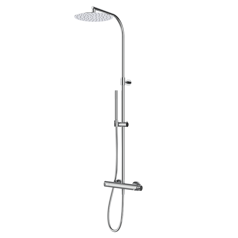 74499740TL PREMIUM Смеситель для душа с колонкой Хром GRB MIXERS AXIS