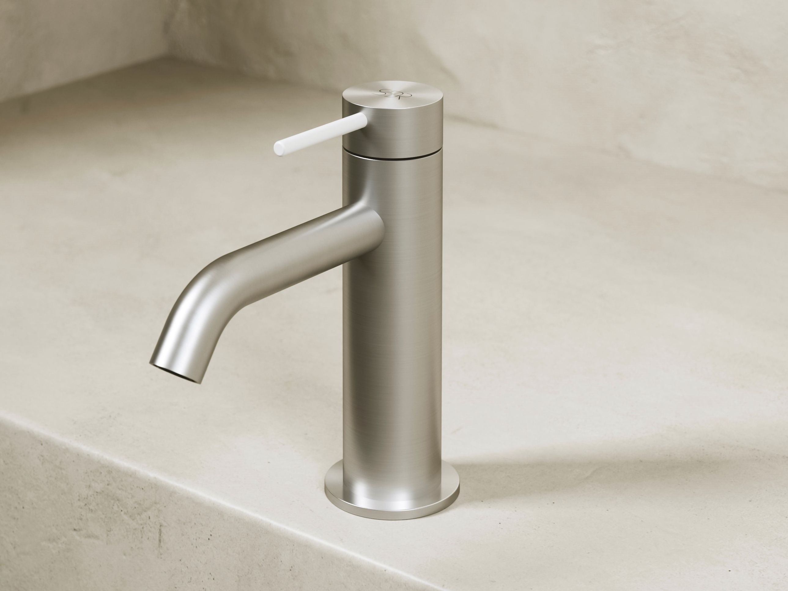 Смеситель для раковины из нержавеющей стали с одним отверстием SDR CERAMICHE King ARCH-00091610