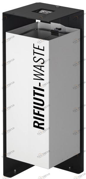 City Design Урна из оцинкованной стали с крышкой и пепельницей sun-id-1470151