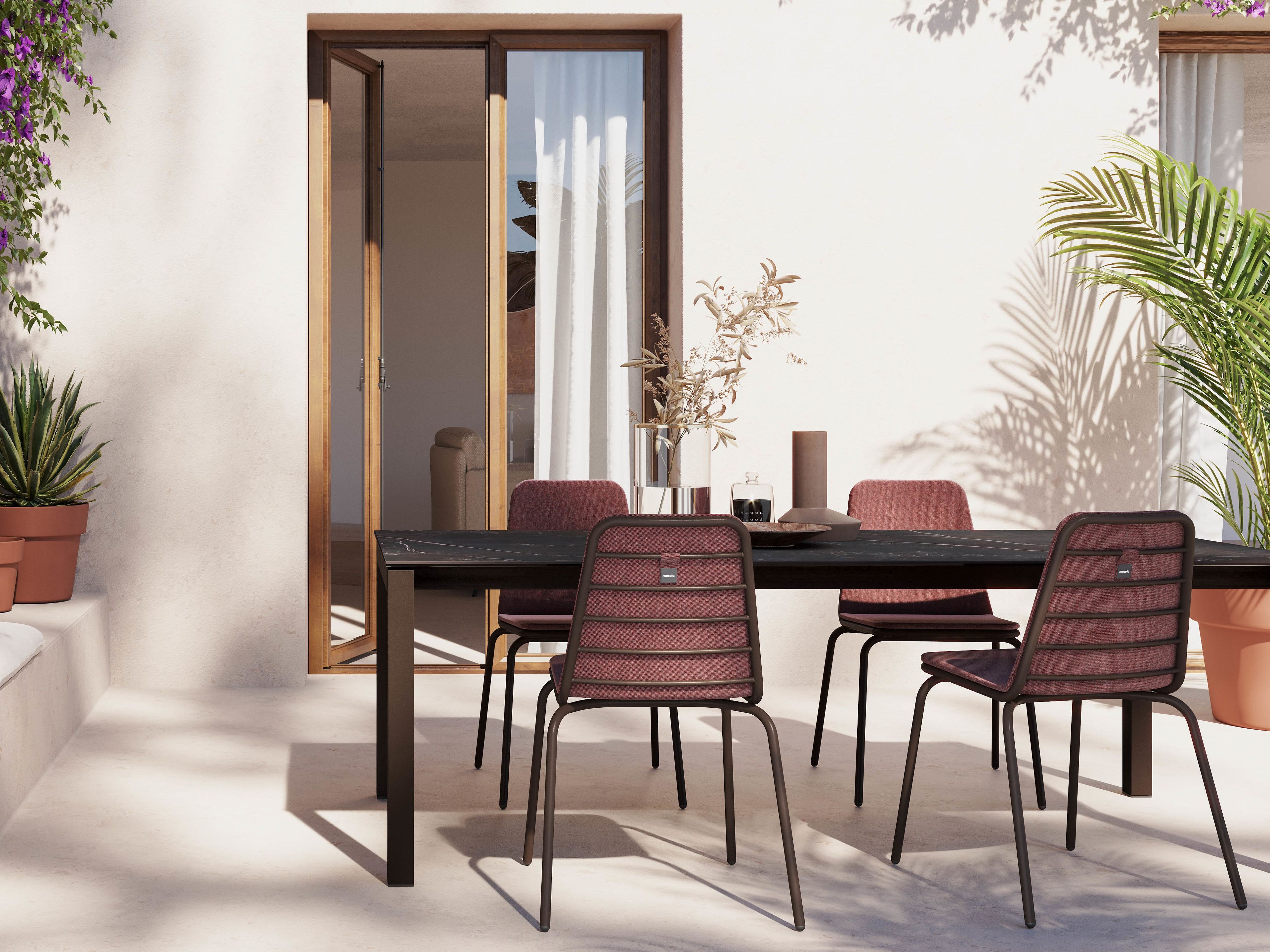 Садовый стул из нержавеющей стали MUSOLA Sorell ARCH-00066540 - Вид №13