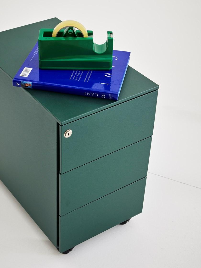 Manerba Офисный ящик из металла на колесиках Unibox F320 - Вид №1