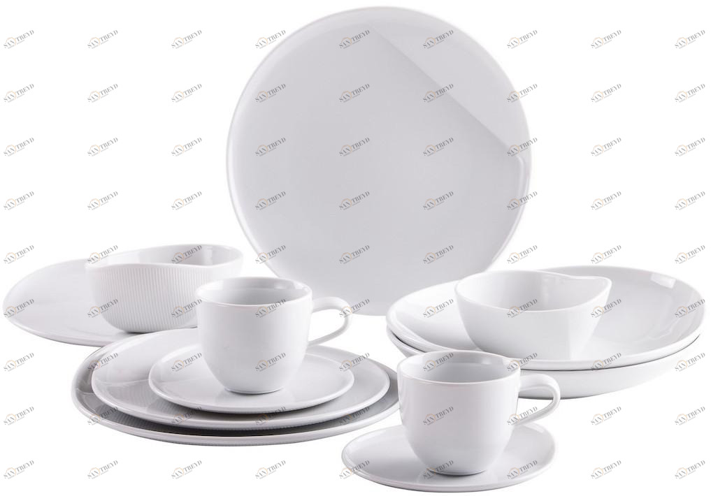 02A293A90002C MG Вывода - betterplace дизайна 2 идет набор 12 частей белого Kahla-porzellan 