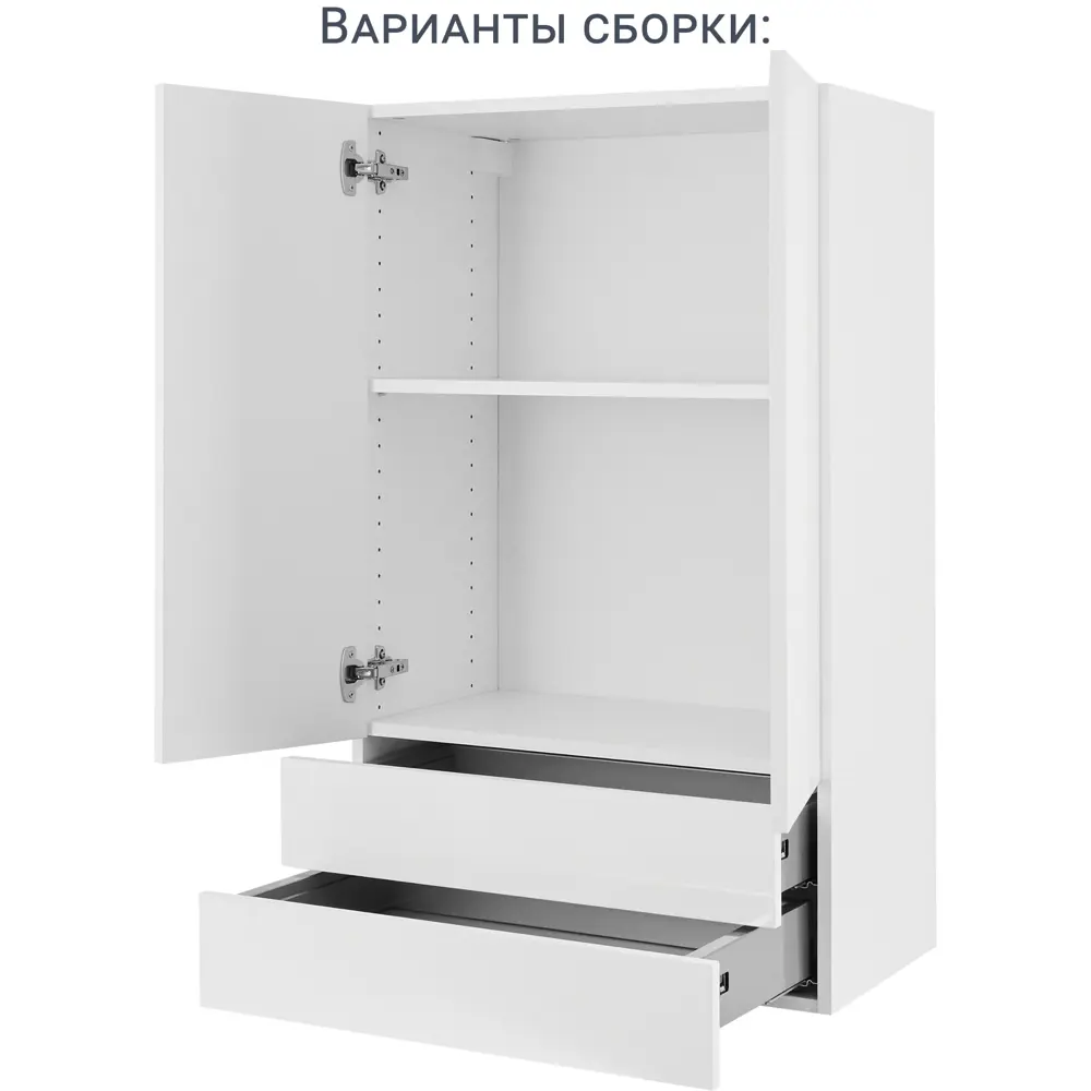 Фасад кухонного шкафа Аша 29.7x76.5 см KONSENSA ЛДСП цвет белый 89419181 STLM-2009864 - Вид №17