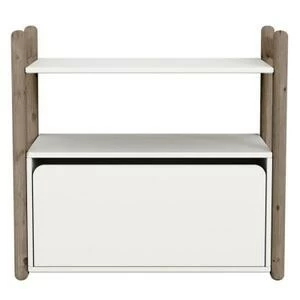 Гарнитур Mini В, 1 полка и 1 комод, коричневый