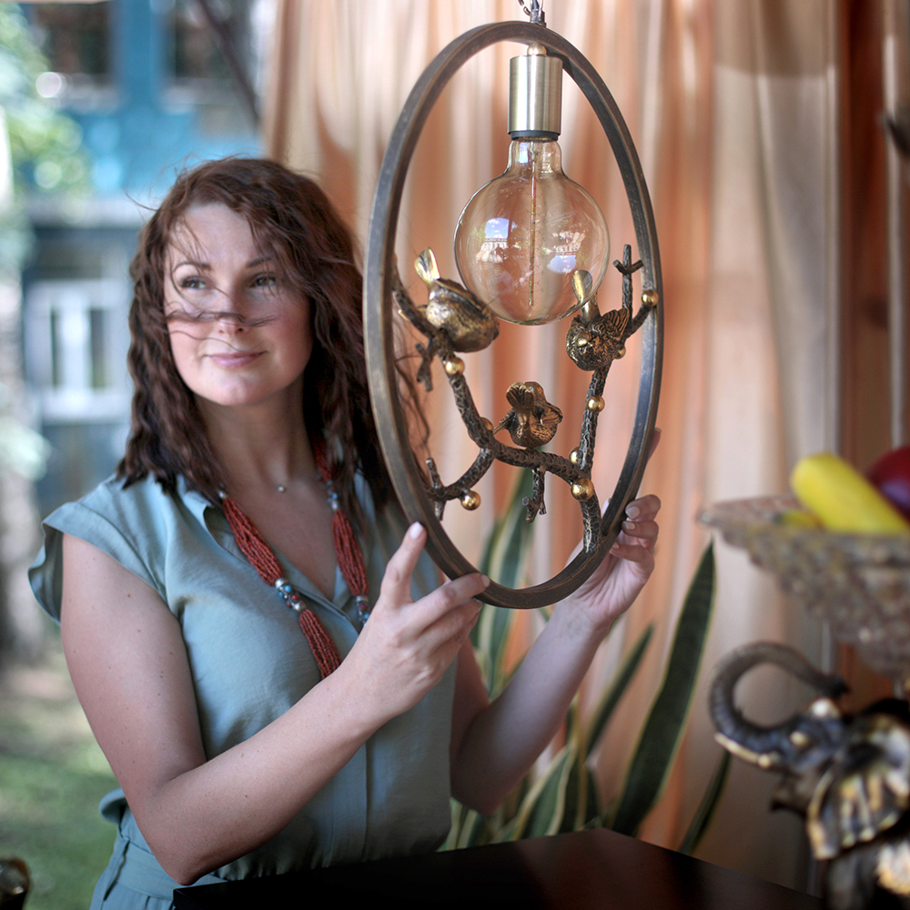 35060 Люстра Терра Бронза BOGACHO 4627163961793 - Вид №6