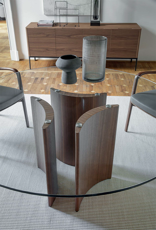 Стол  PORADA ALAN TONDO 3 gambe M Twenty - Вид №1