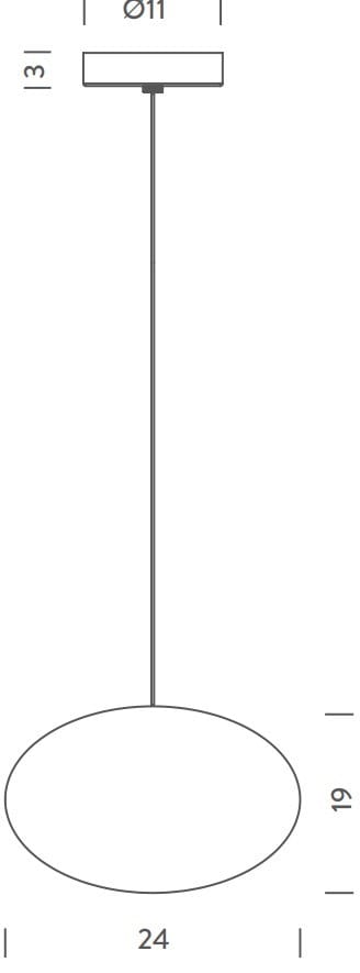 Подвесной светильник из дутого стекла NEMO Maga ARCH-00041767 - Вид №3