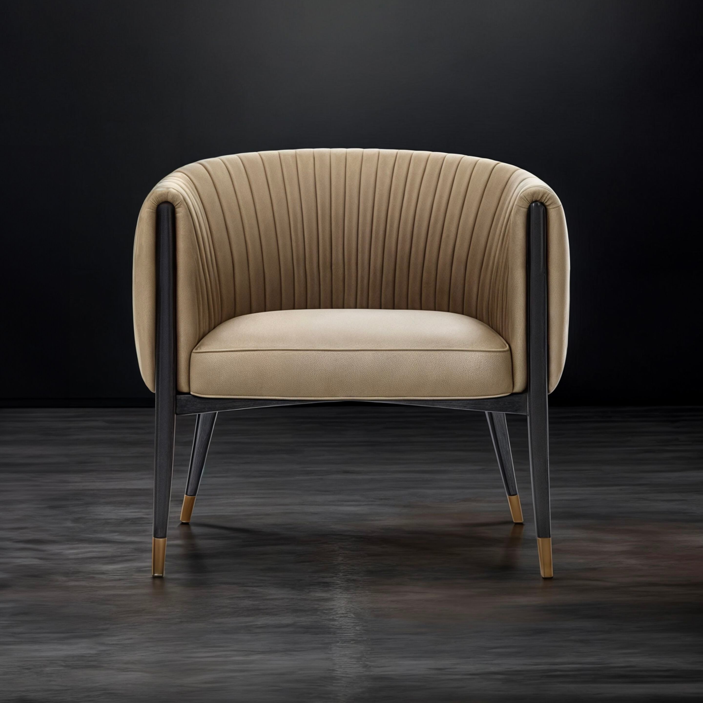 Кожаное кресло с подлокотниками Wayne Enterprises Home Collection WE-054 ARCH-00127532 - Вид №1