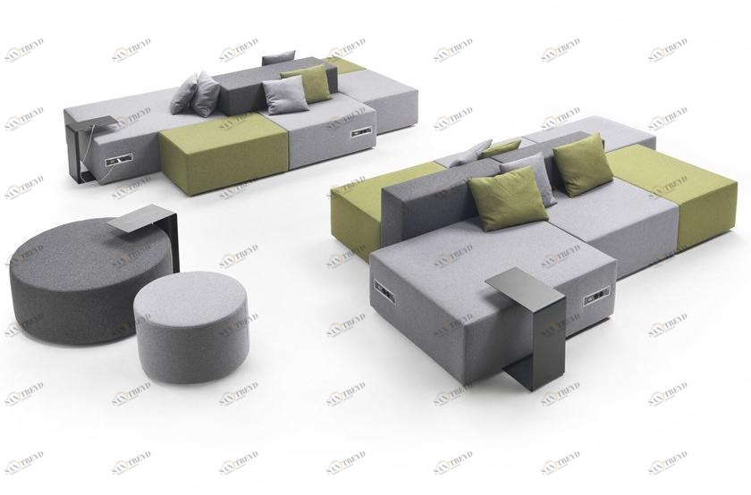 Marelli Модульный секционный диван Lounge sun-id-1515920