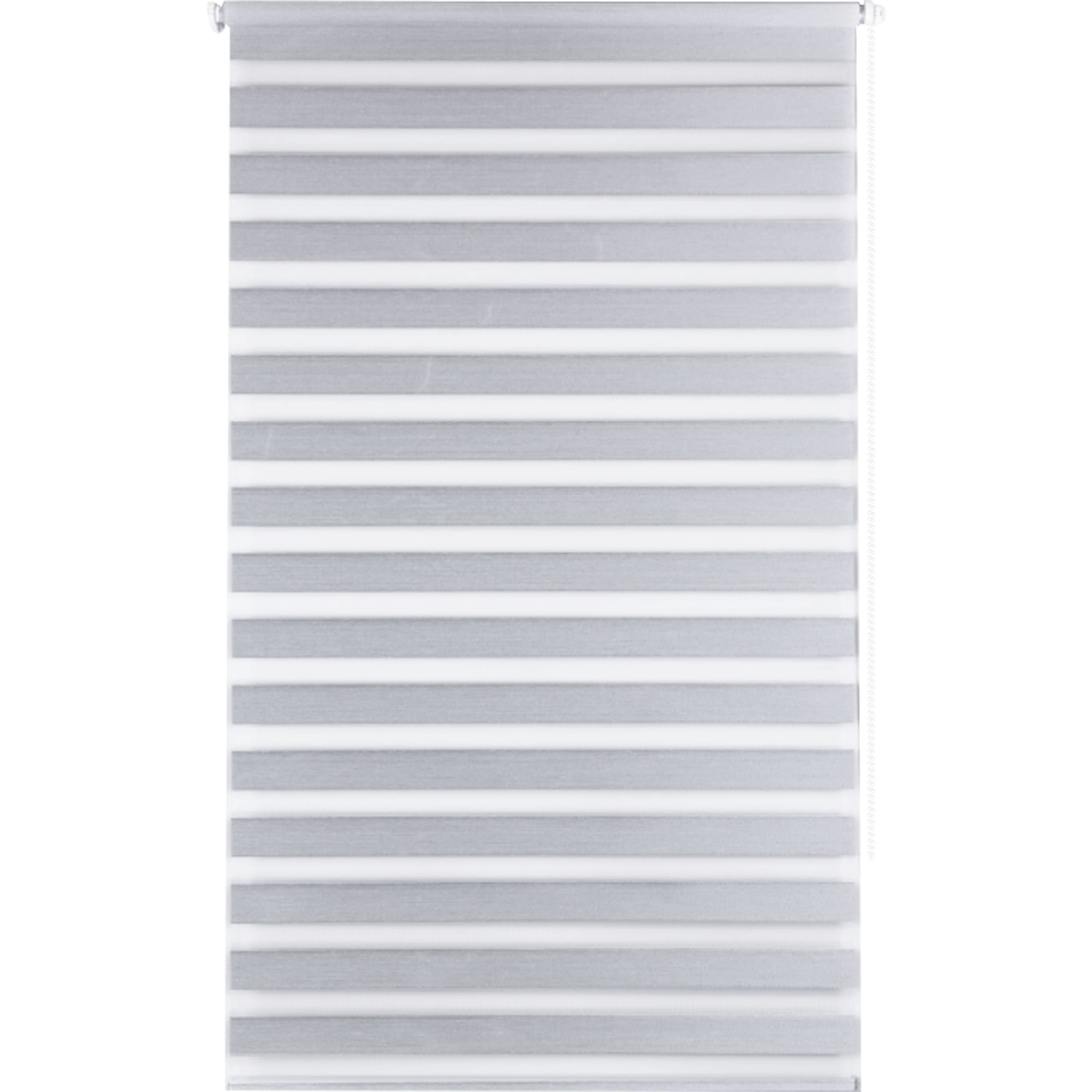 82614504 Штора рулонная день-ночь Miamoza Blackout Rain 60x160 см, цвет серый Santreyd 