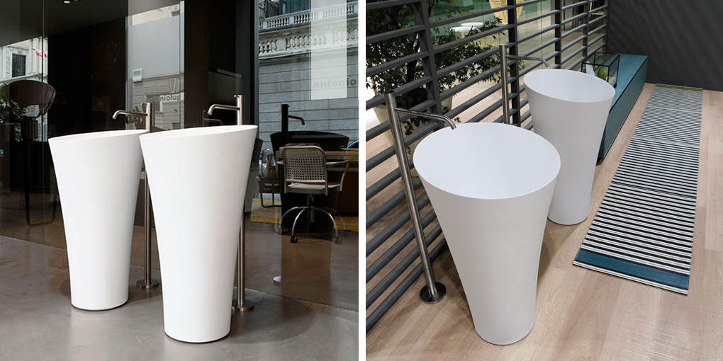 TUBA3 Накладная раковина на столешницу  овальная Antoniolupi  - Вид №1