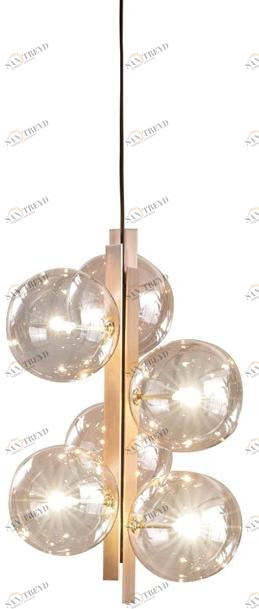 Bonaldo Подвесной светильник из хрусталя и металла sun-id-1447307