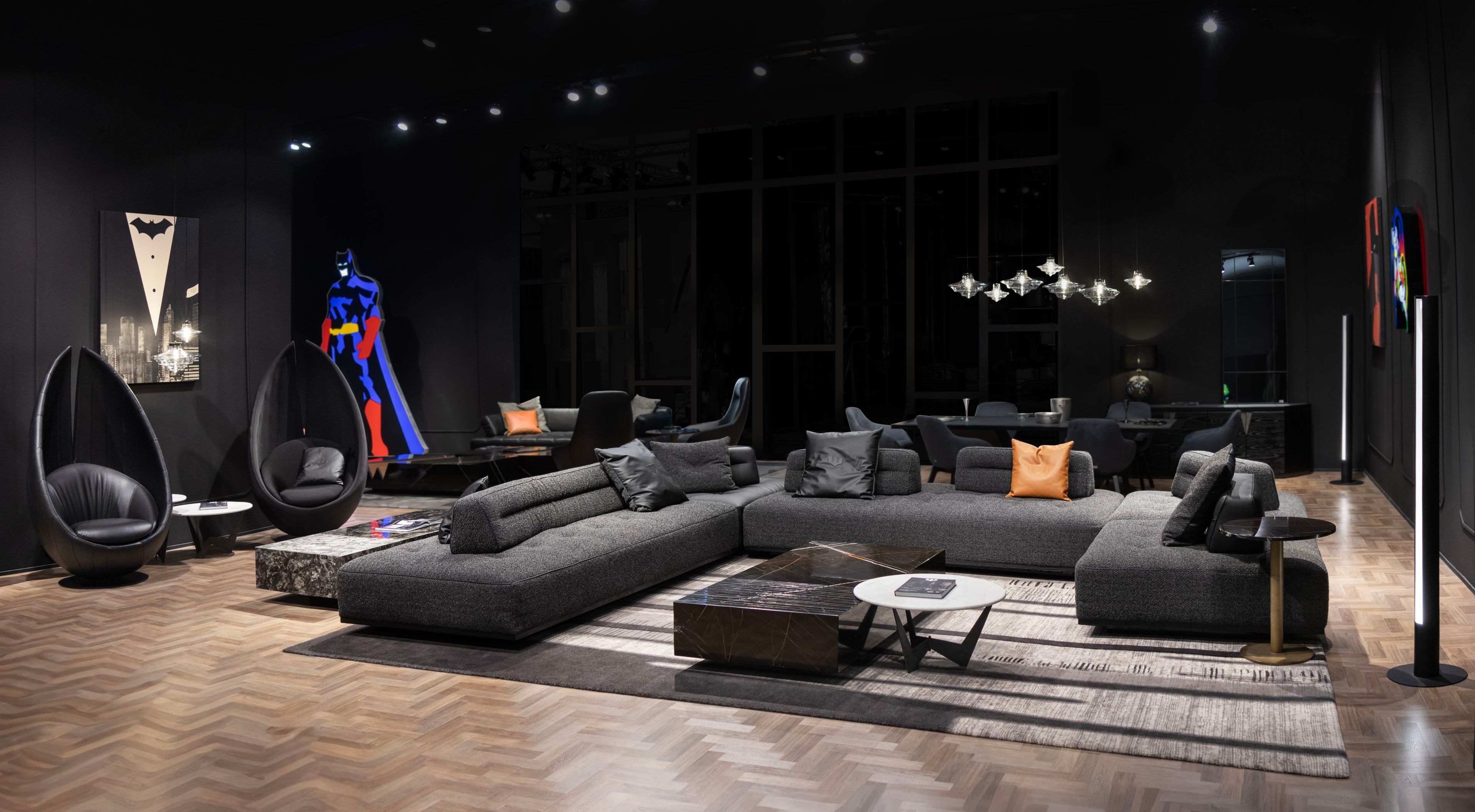 Прямоугольный шерстяной ковер Wayne Enterprises Home Collection WE-007 ARCH-00055958 - Вид №3