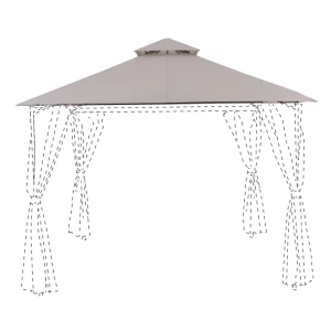 BEGINIA Oxis: Тент-навес для павильона 295×295 см 89395919