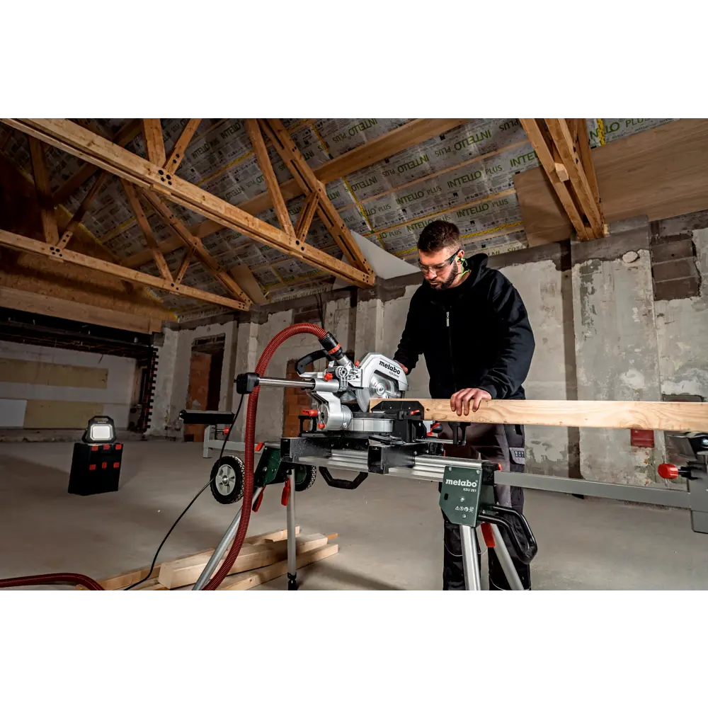 Пила торцовочная сетевая Metabo KGS254M, 1800 Вт, 254 мм STLM-2071509 - Вид №10