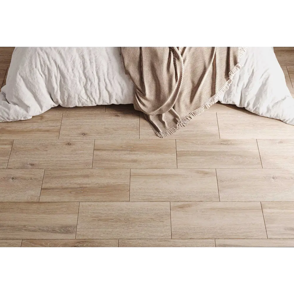 Керамогранит Estima Dream Wood DW02 30.6x60.9 см 1.488 м² неполированный цвет бежевый 84614064 STLM-2033169 - Вид №4