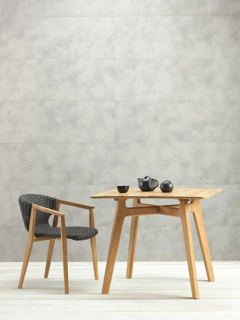 Ethimo Садовый стул из синтетической ткани с подлокотниками Knit Knitsb01 - Вид №9