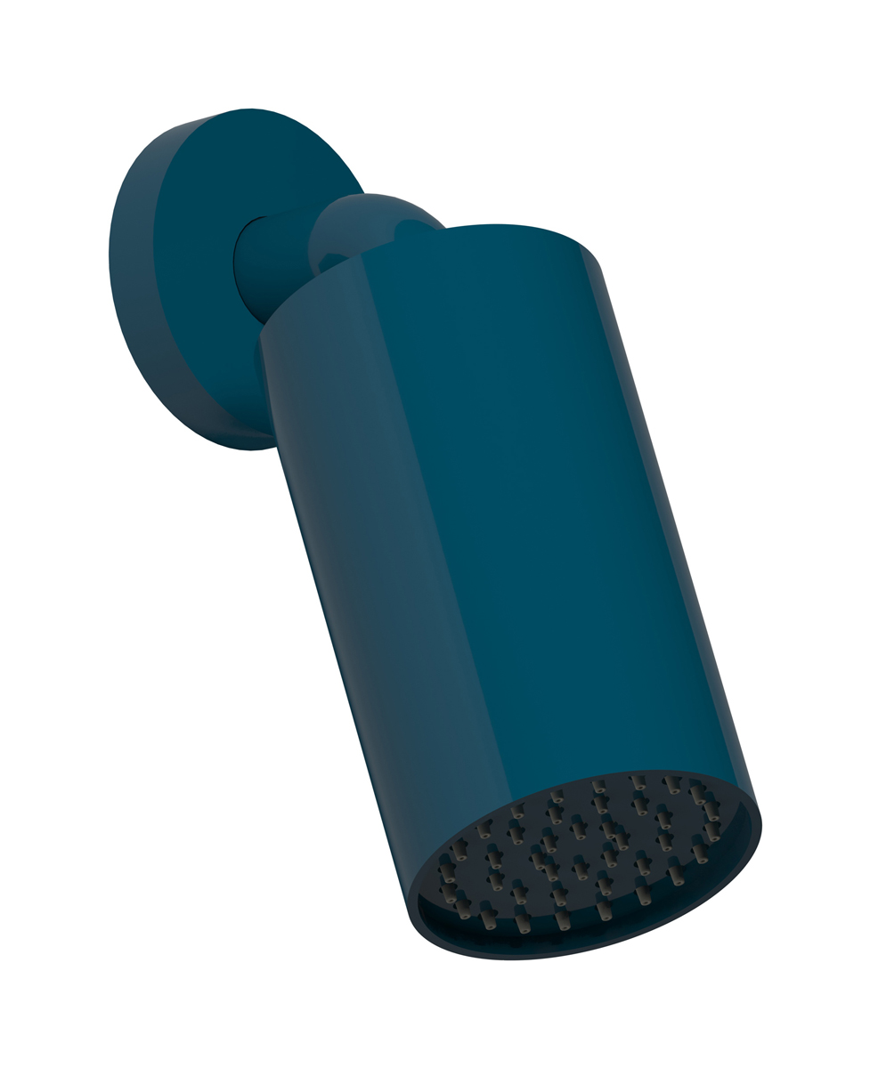 Верхний душ с Кронштейн для душа WE ARE IB co085bl_2 Blue Garda Colore