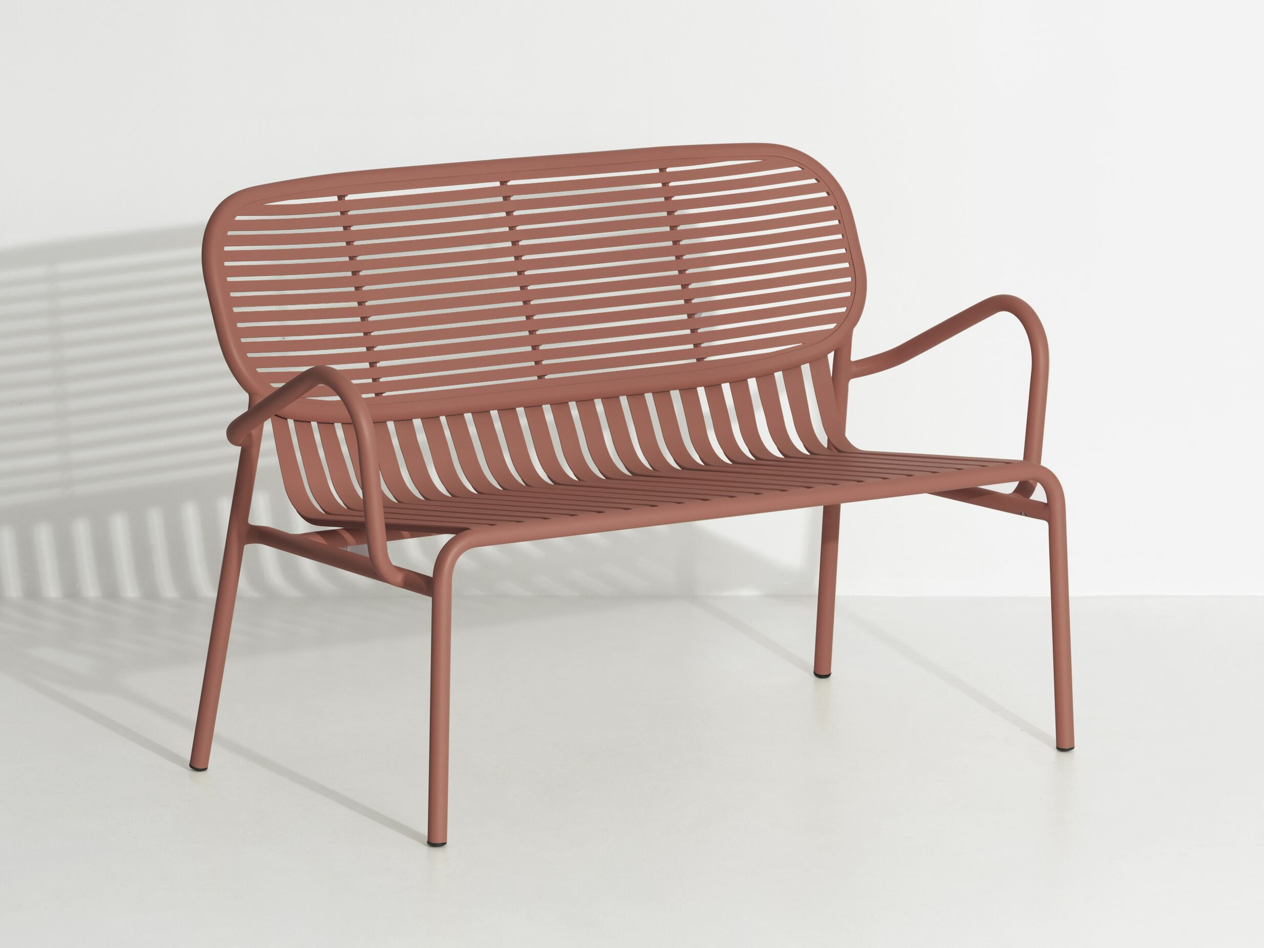 Алюминиевая садовая скамейка с порошковым покрытием с подлокотниками Petite Friture выходные ARCH-00120153 - Вид №18