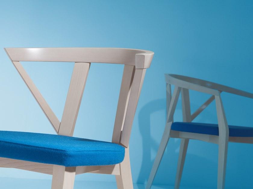 Blifase Стул из бука со встроенной подушкой Forest sun-id-1382343 - Вид №2