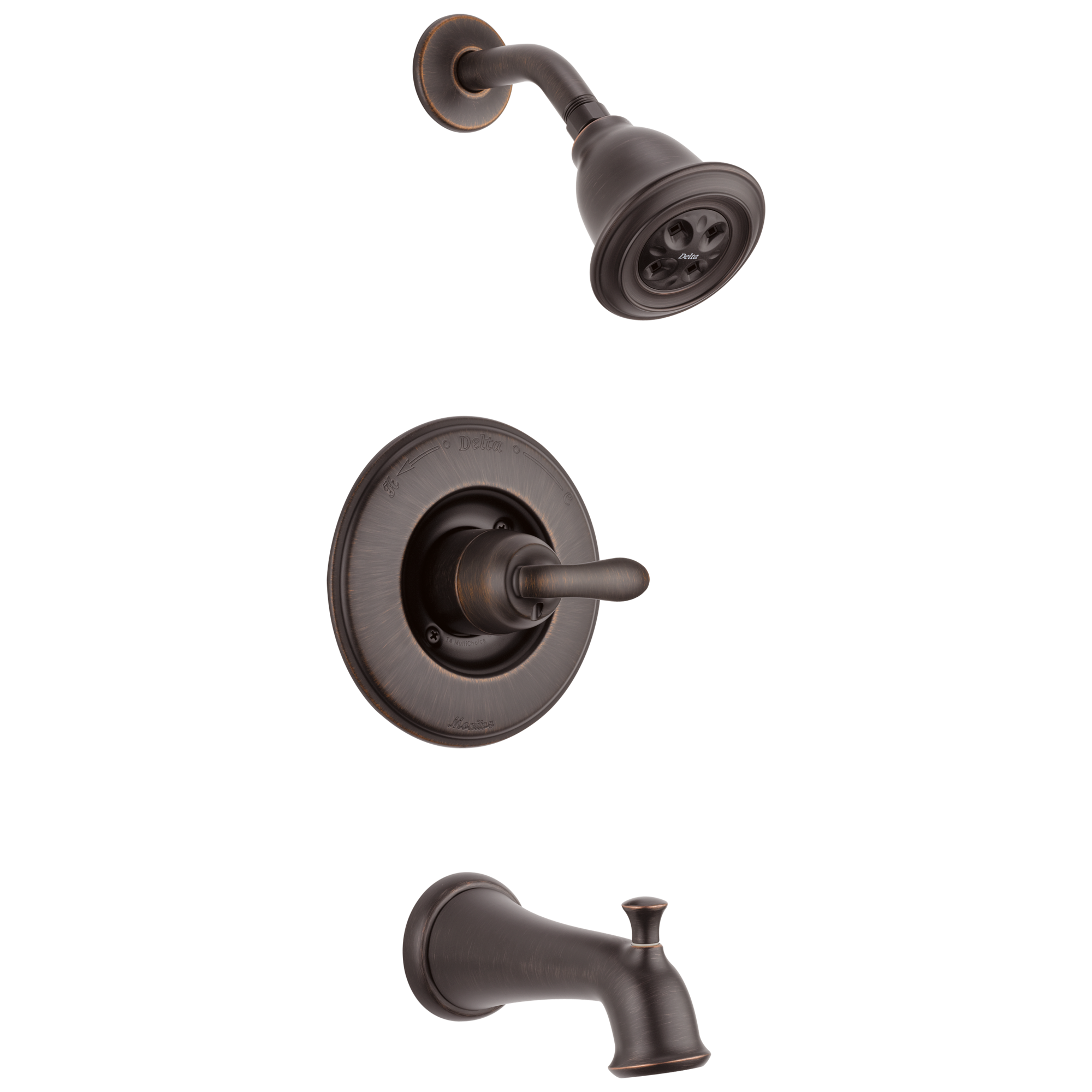 T14494-RBH2O Monitor® 14 Series H2Okinetic® для ванны и душа Delta Faucet Linden Венецианская бронза 