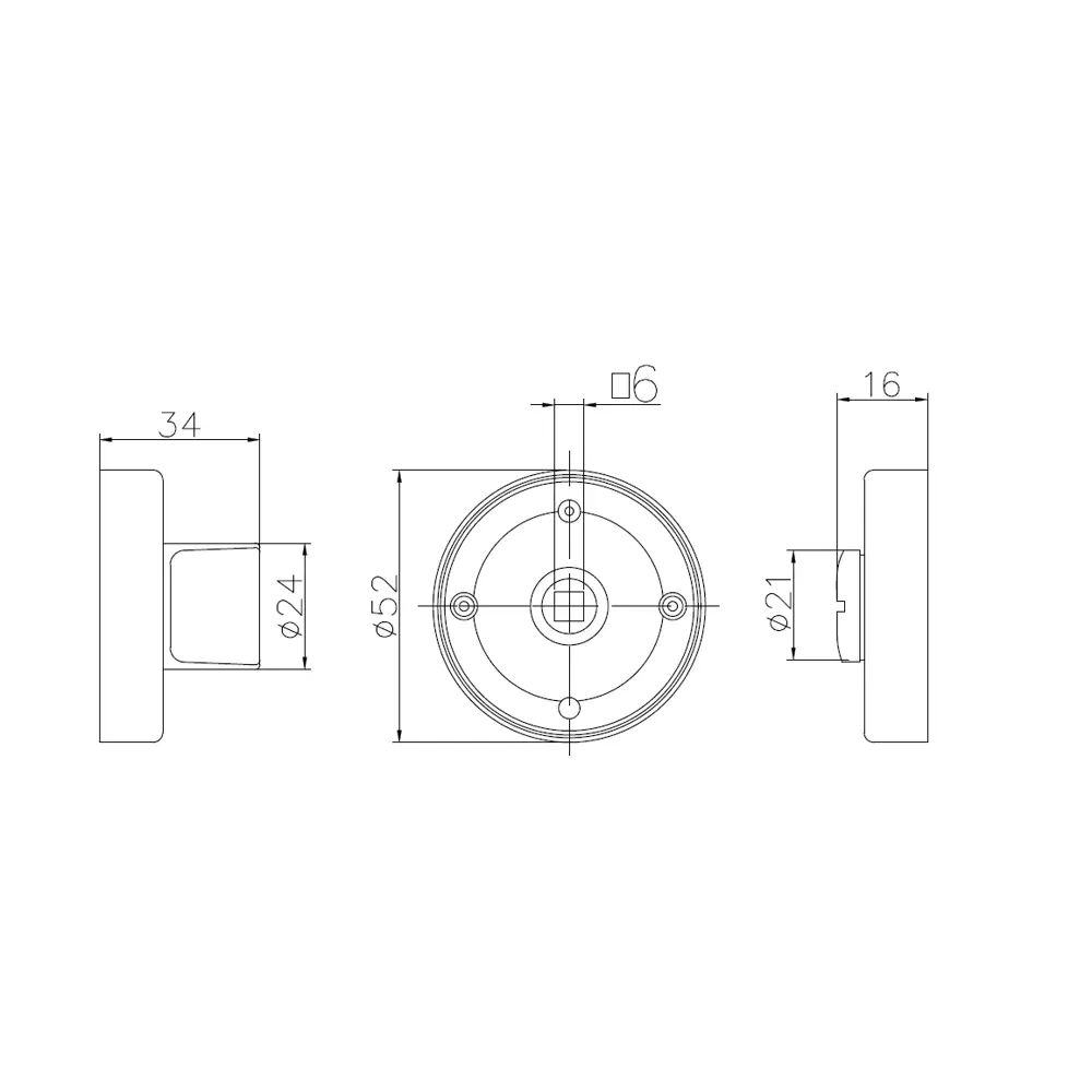 EDSON Сантехнический фиксатор двери с системой блокировки 18743689 STLM-0012370 - Вид №4