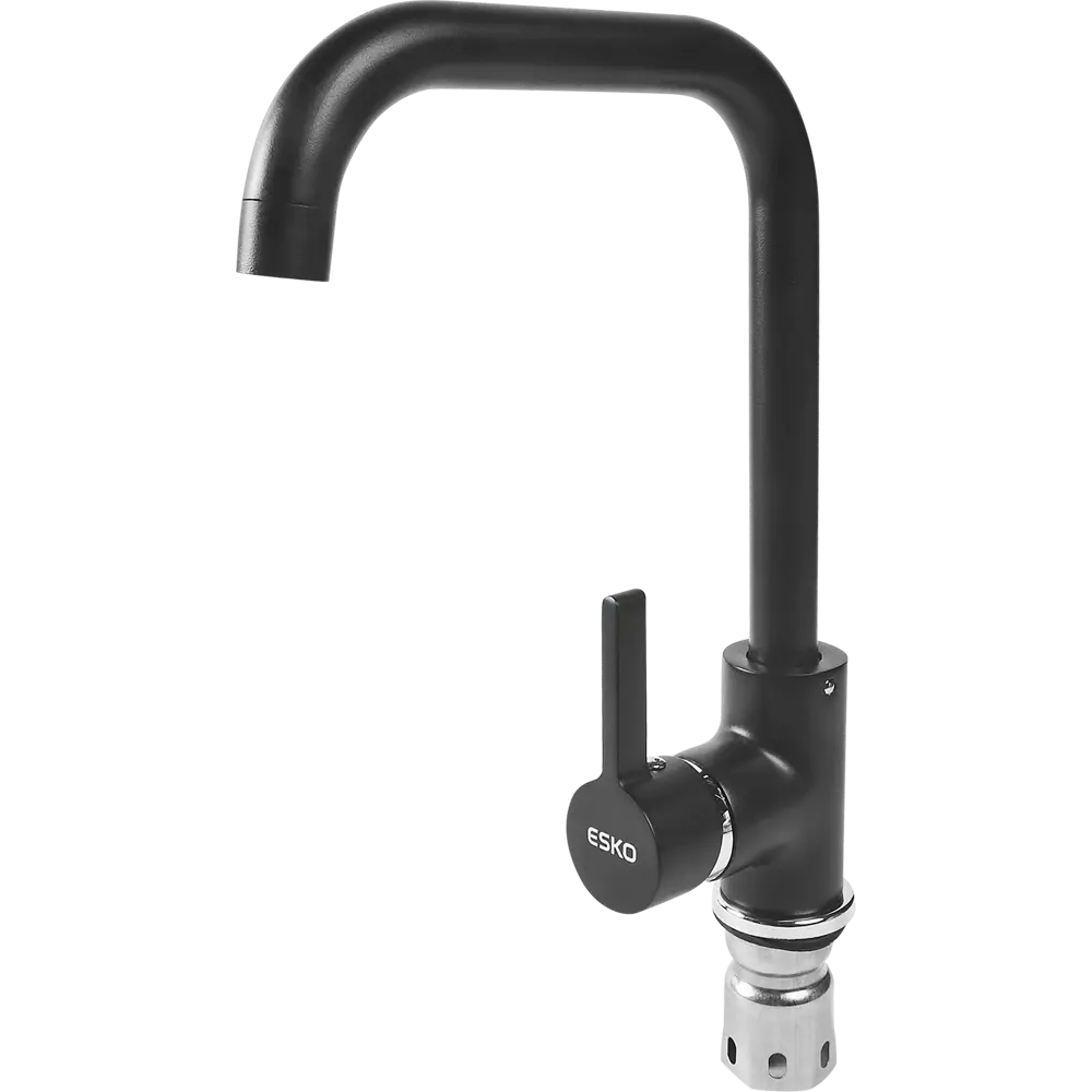 Кухонный смеситель ESKO K37 с черным матовым покрытием 83139383 К37 STLM-0039286 - Вид №11